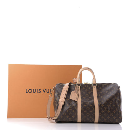 Louis Vuitton Monogram Keepall Bandouliere 45 14 of 14