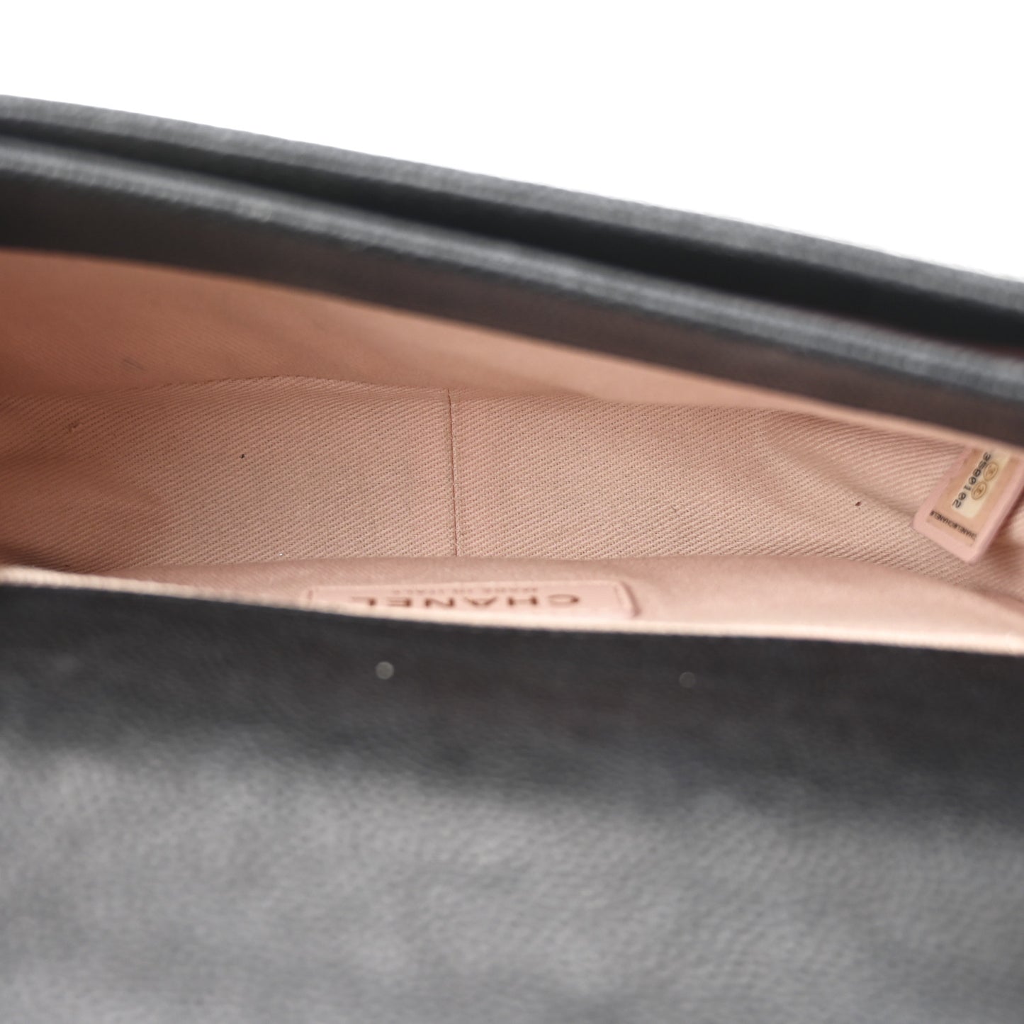 Grained Calfskin Quilted Small Cuba Top Handle Flap Black