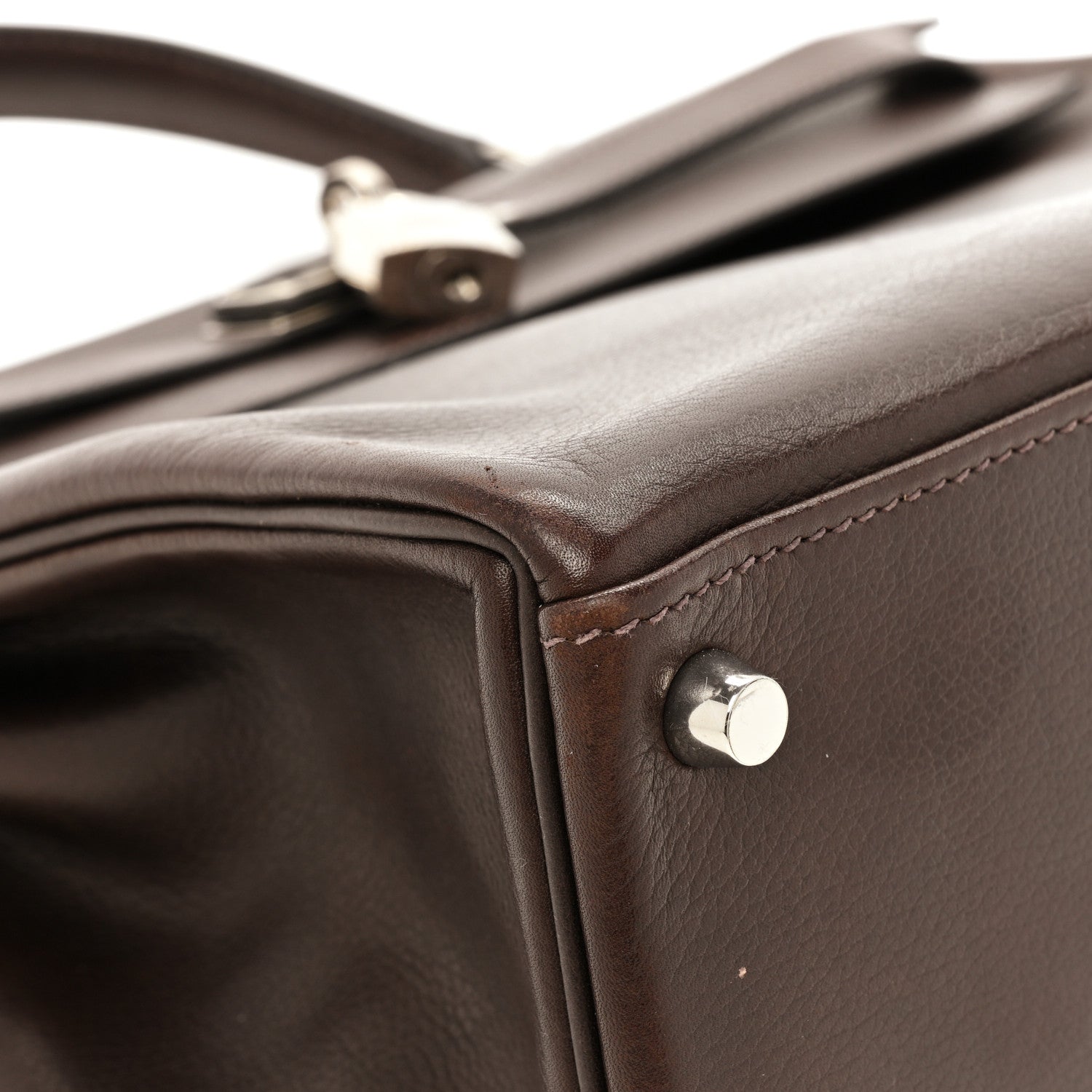 Hermes Evergrain Kelly Retourne 32 Ebene 16 of 20