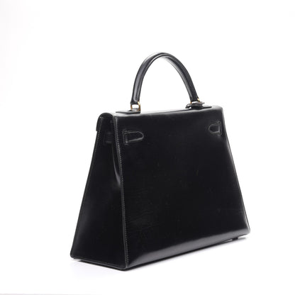 Hermes Box Kelly Sellier 32 Black 3 of 31