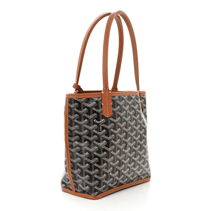 Goyard Goyardine Reversible Mini Anjou Black Gold 5 of 18