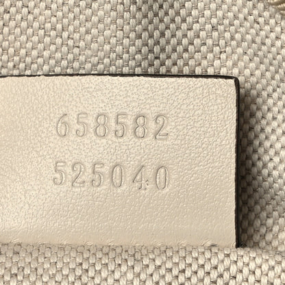Gucci Calfskin GG Tennis Embossed Belt Bag Mystic White 7 of 10