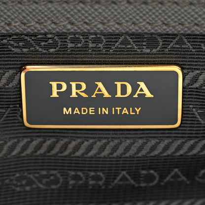 Prada Saffiano Lux Small Galleria Double Zip Tote Ardesia 6 of 10