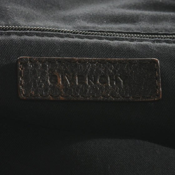 Lambskin Tinhan Old Pepe Hobo Brown