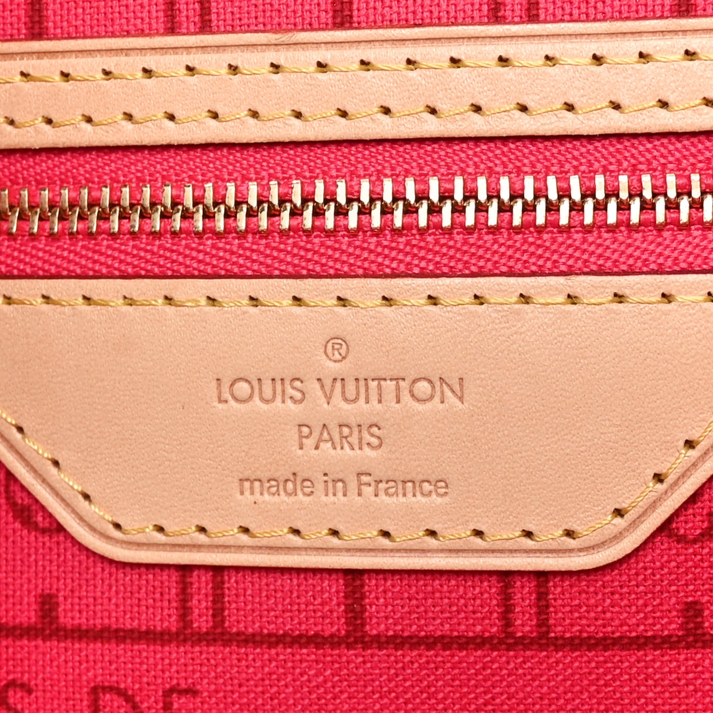 Monogram My LV Heritage Neverfull PM Fuchsia Orange