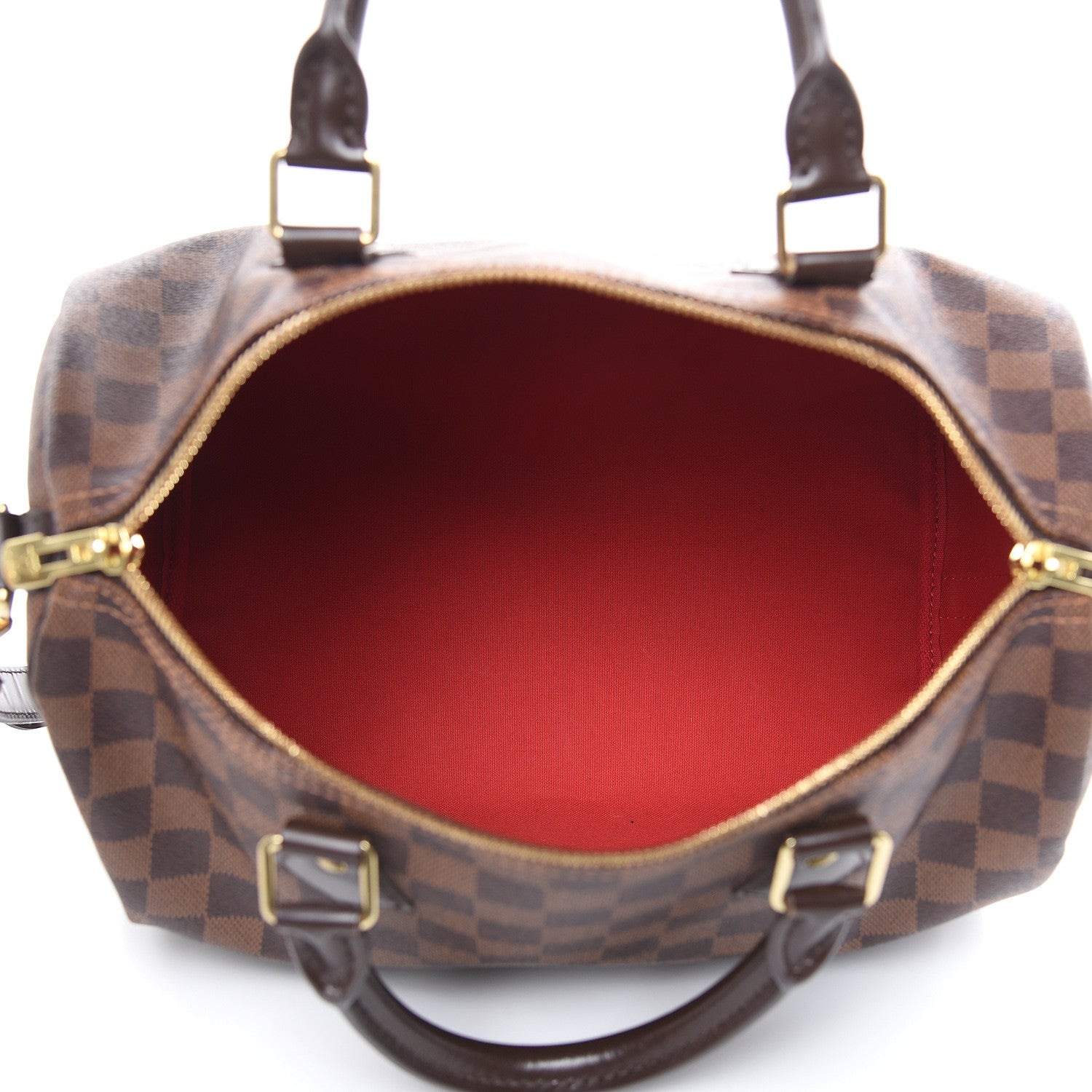 Louis Vuitton Damier Ebene Speedy Bandouliere 30 5 of 13