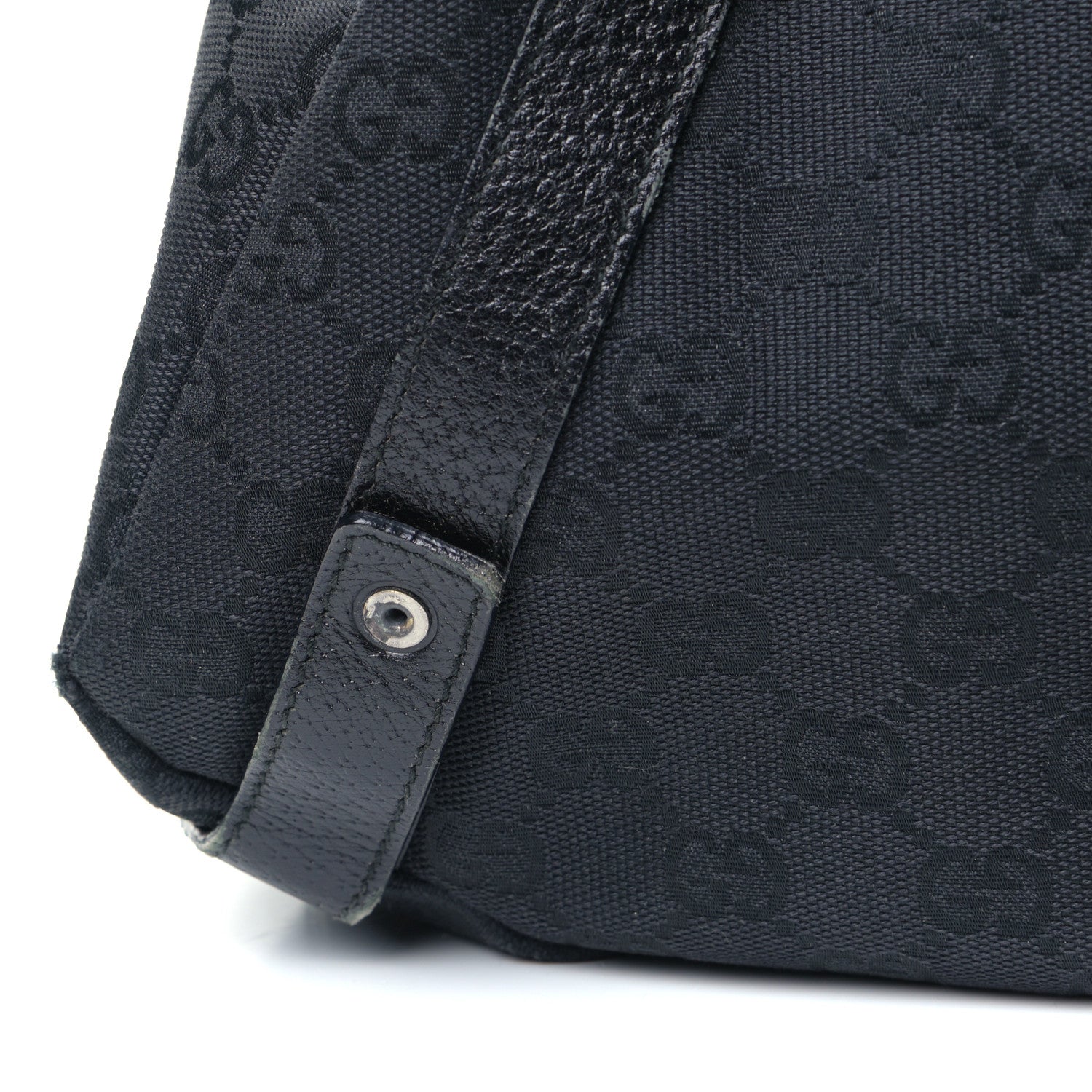 Gucci Monogram Medium Abbey Shoulder Bag Black 6 of 8