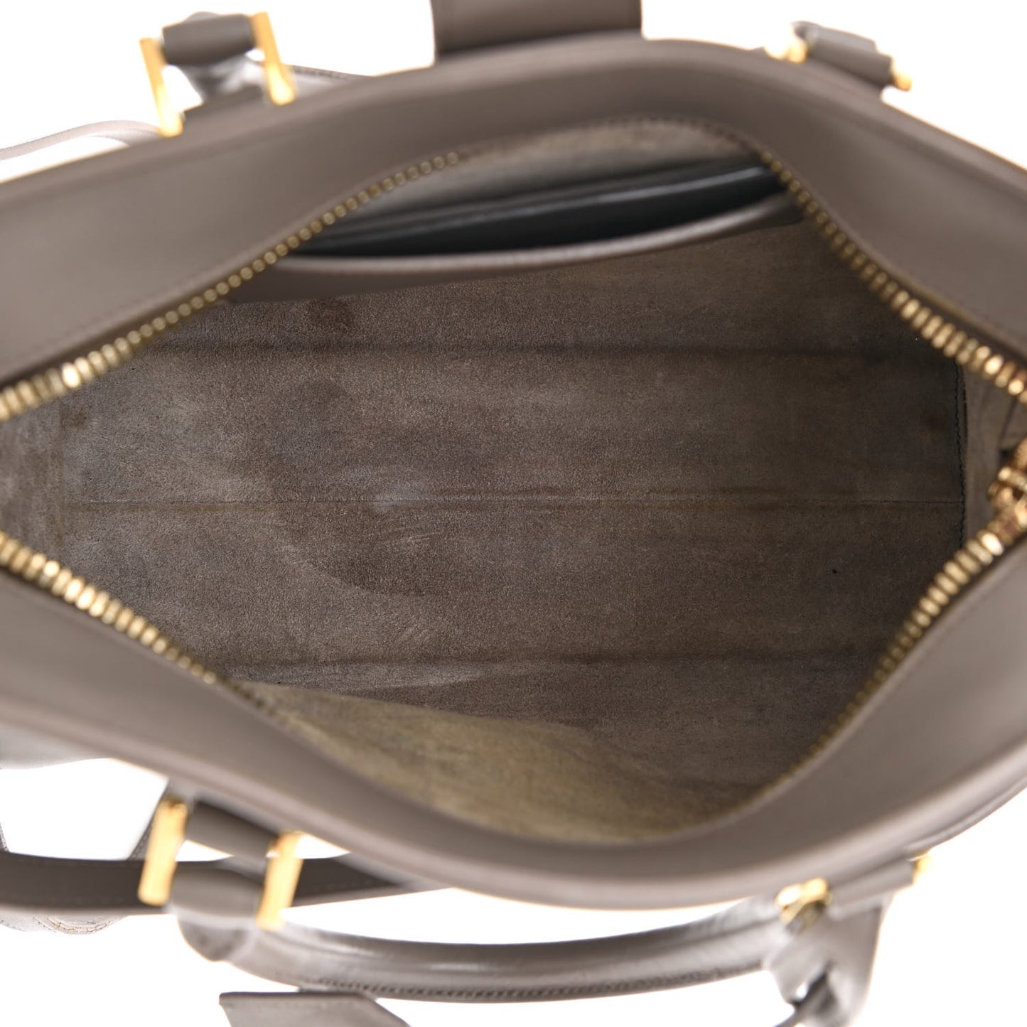 Calfskin Monogram Baby Cabas Fog