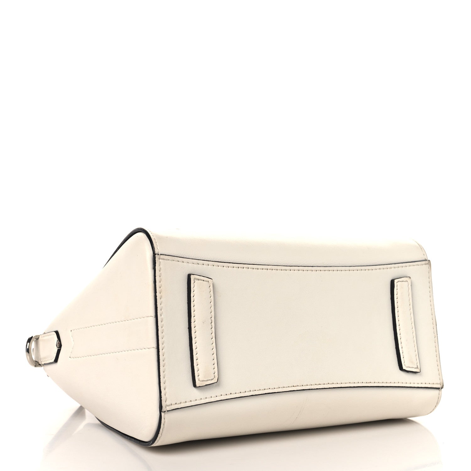Givenchy Calfskin Signature Logo Mini Antigona White 4 of 16