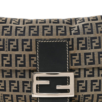 Fendi Zucchino Baguette Navy 8 of 10
