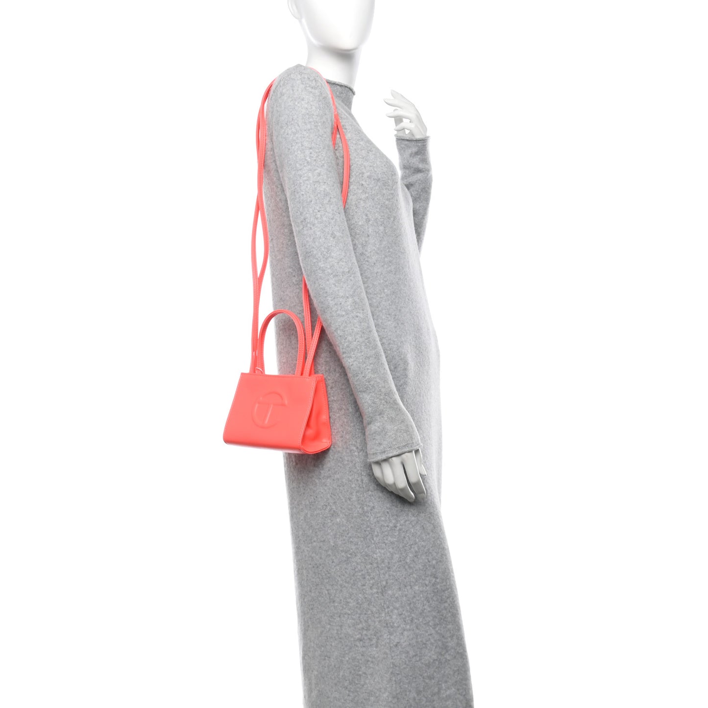 Vegan Leather Small Shopping Bag Hazard