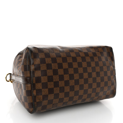Louis Vuitton Damier Ebene Speedy Bandouliere 30 4 of 13