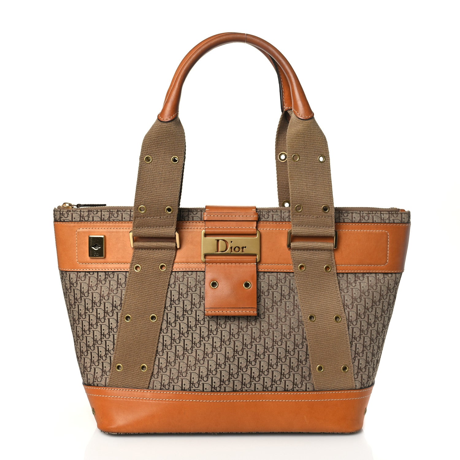 Christian Dior Monogram Street Chic Shopper Tote Beige 1 of 10
