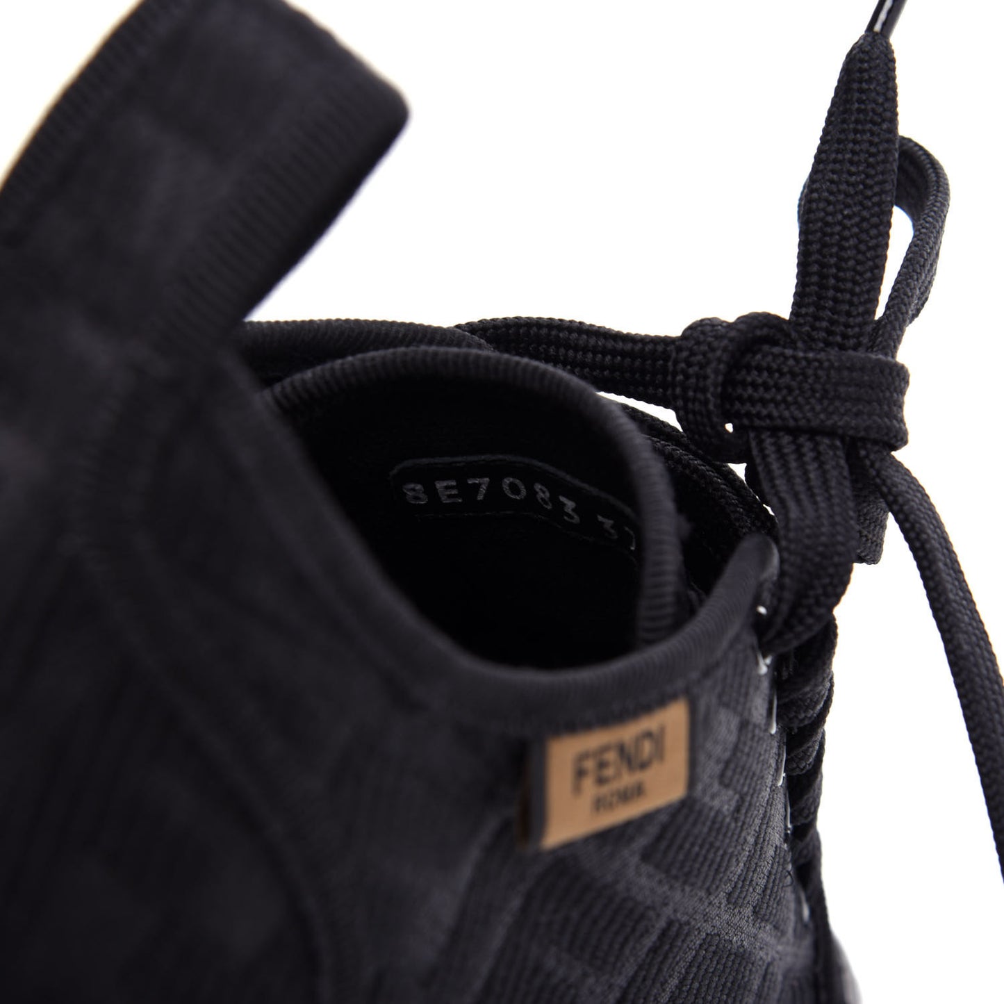 Corda FF Promenade Low Top Sneakers 37.5 Black