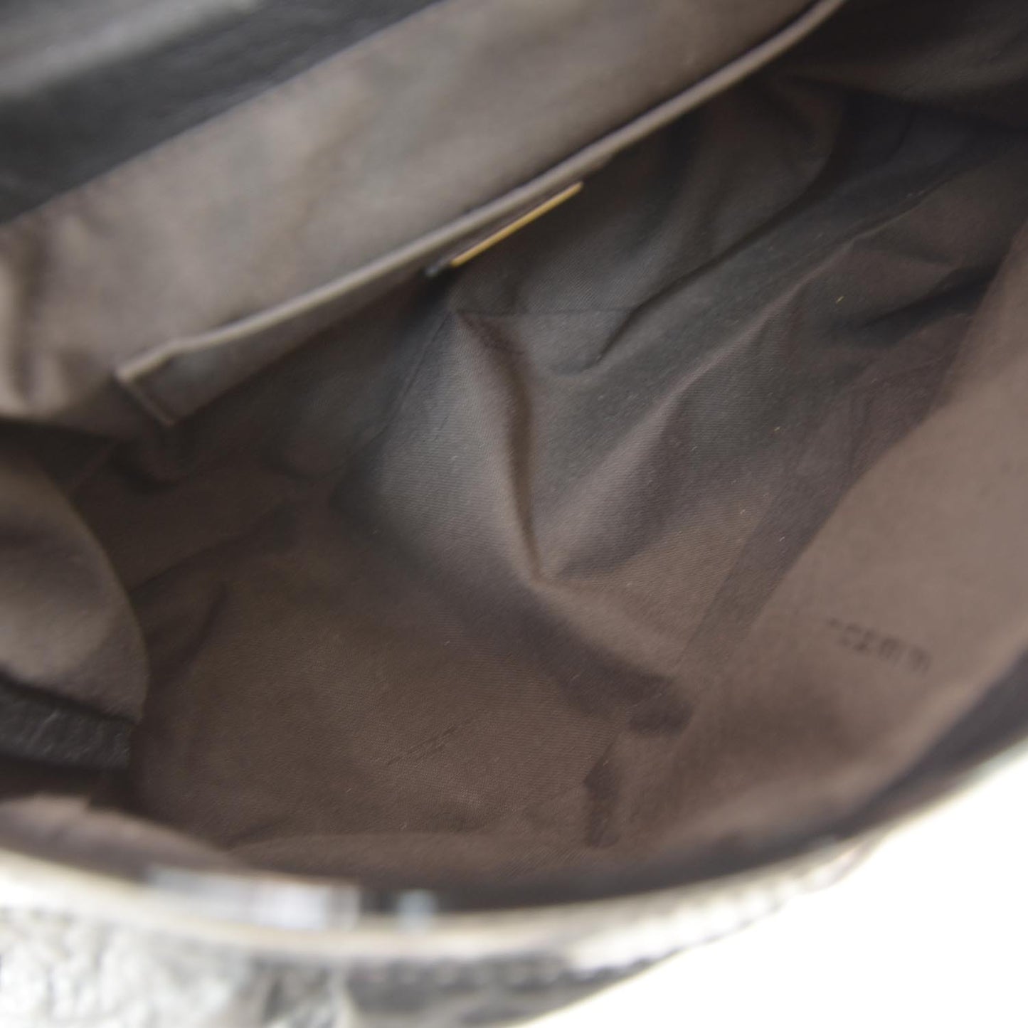 Nappa Patent B Bag Black