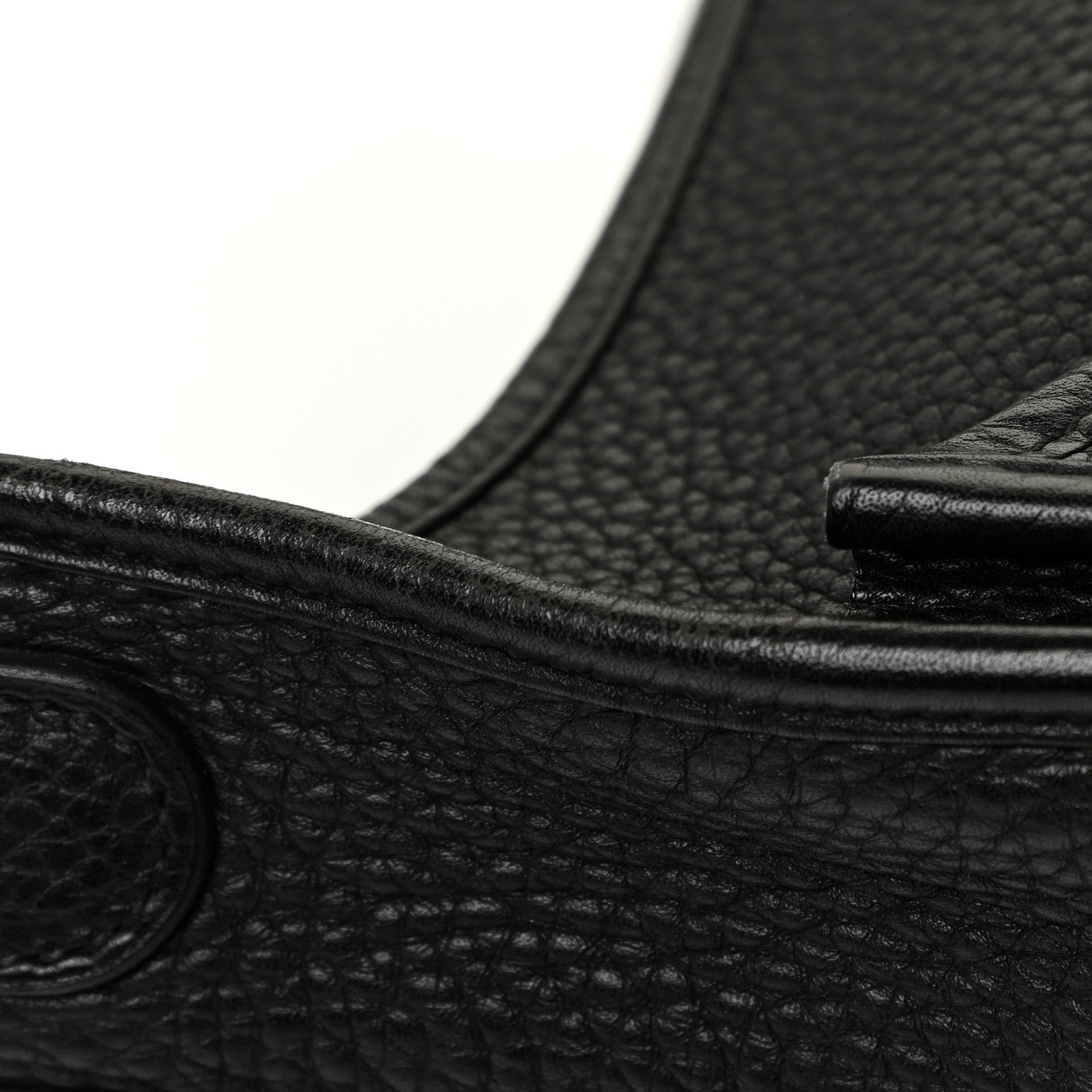 Hermes Taurillon Clemence Evelyne III PM Black 16 of 18