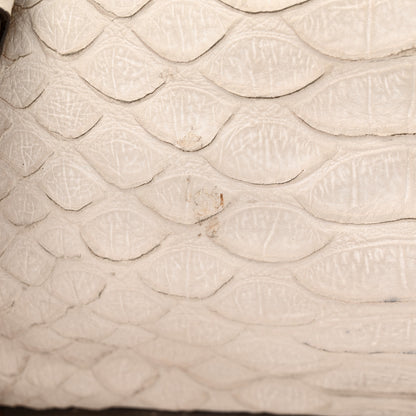 Mulberry Silky Snake Print Oversized Alexa Pebbled Beige Pink 17 of 21