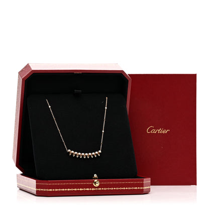 Cartier 18K Pink Gold Diamond Clash de Cartier Necklace 5 of 5