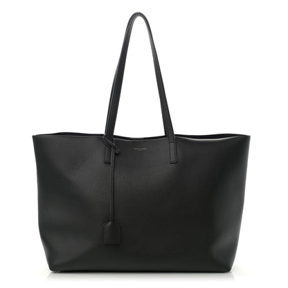 Saint Laurent Calfskin Large Shopping Tote Black 3 of 13