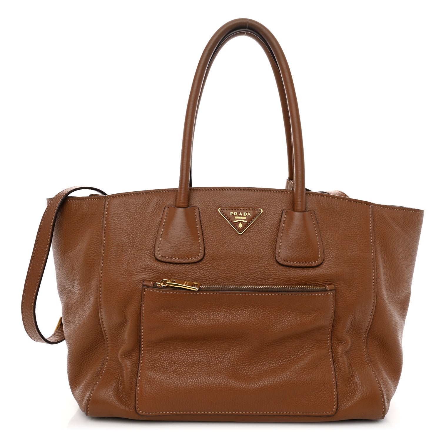 Prada Vitello Phenix Shopping Tote Canella 1 of 15