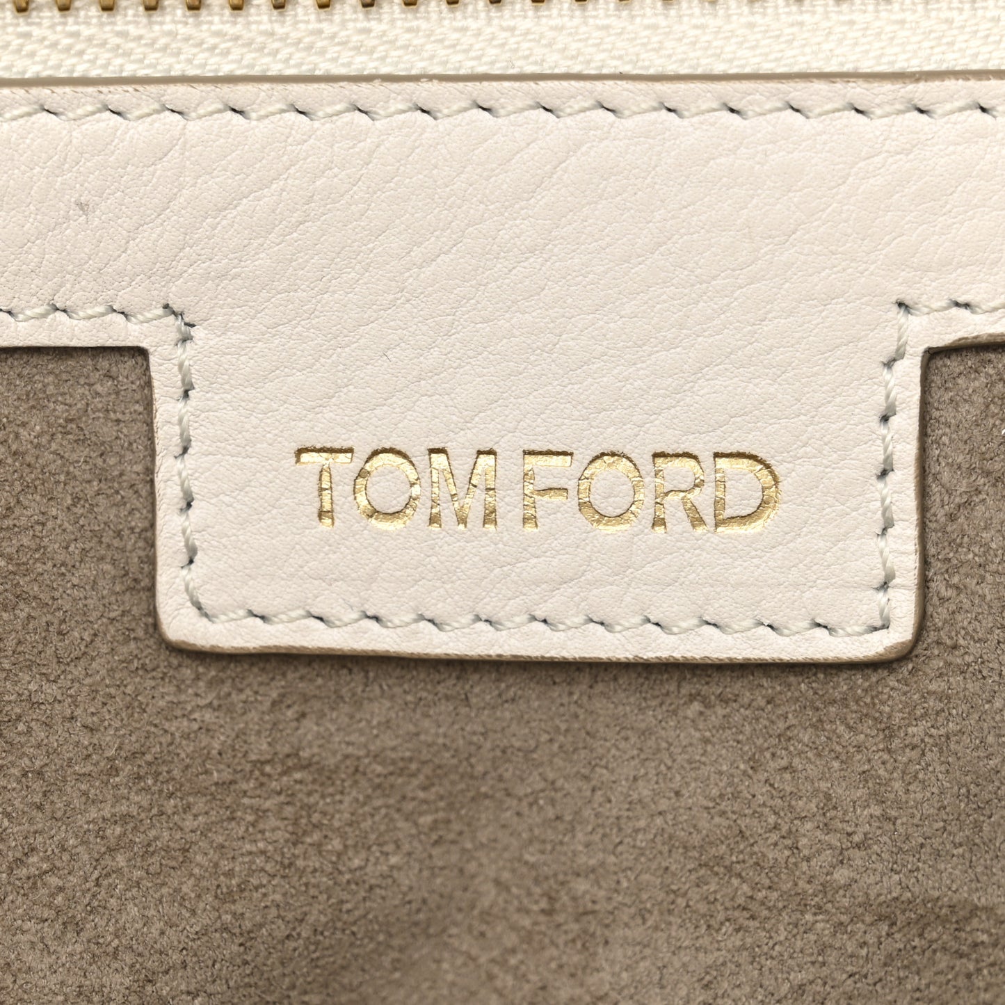 Calfskin Top Handle Bag Ivory