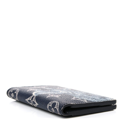 Louis Vuitton Savane Monogram Chapman Rhinoceros Pocket Organizer Encre 4 of 10