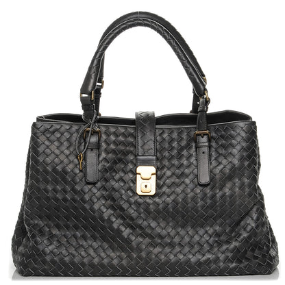 Bottega Veneta Nappa Intrecciato Medium Roma Tote Ferro 1 of 6