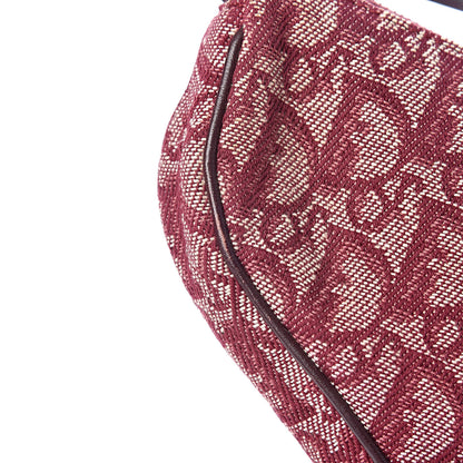 Christian Dior Monogram Mini Saddle Pochette Burgundy 12 of 12