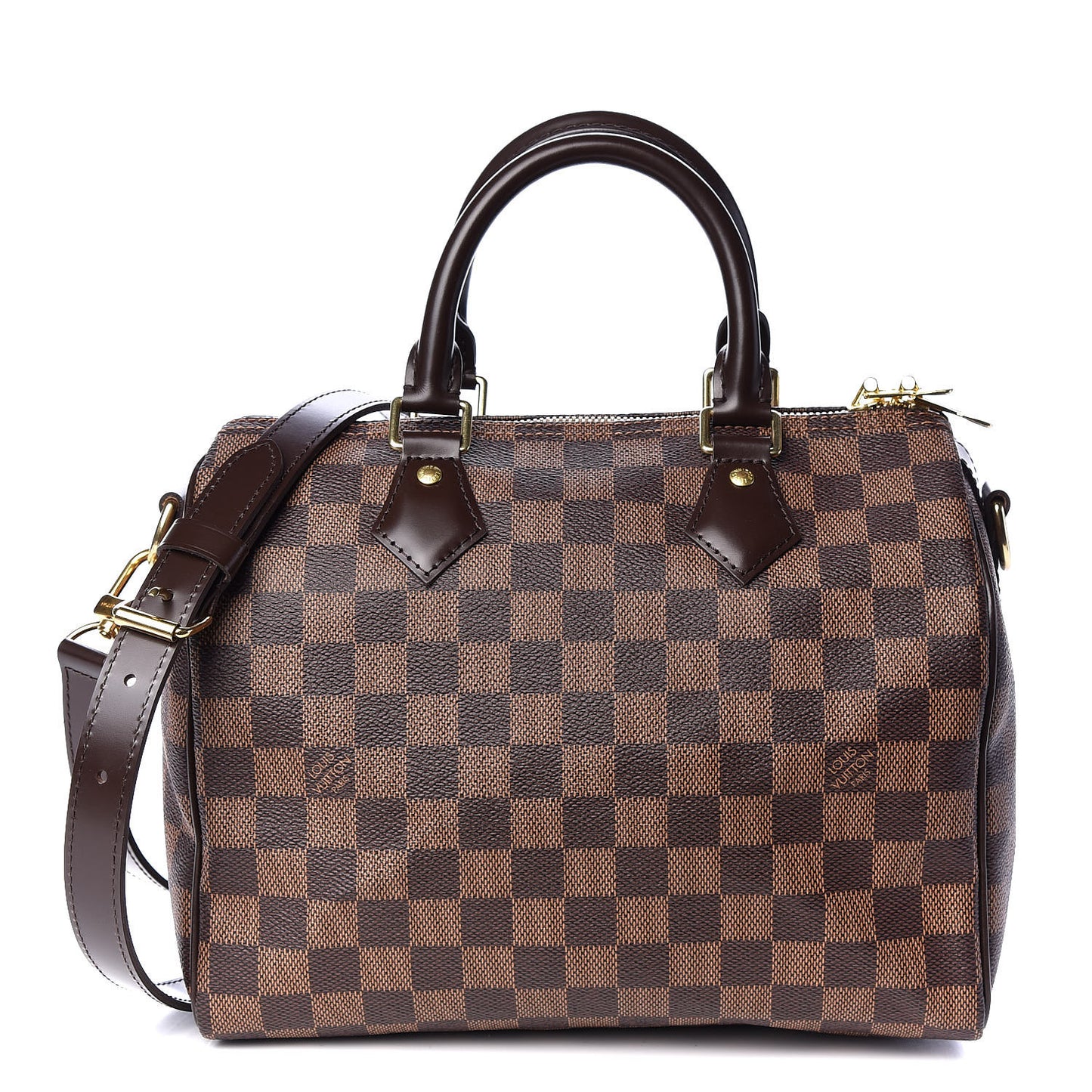 Damier Ebene Speedy Bandouliere 25