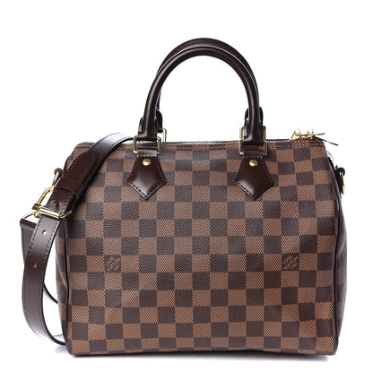 Louis Vuitton Damier Ebene Speedy Bandouliere 25 1 of 8