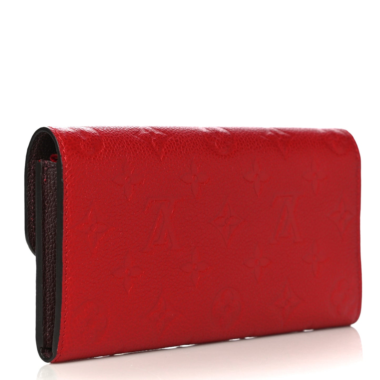 Empreinte Emilie Wallet Cherry