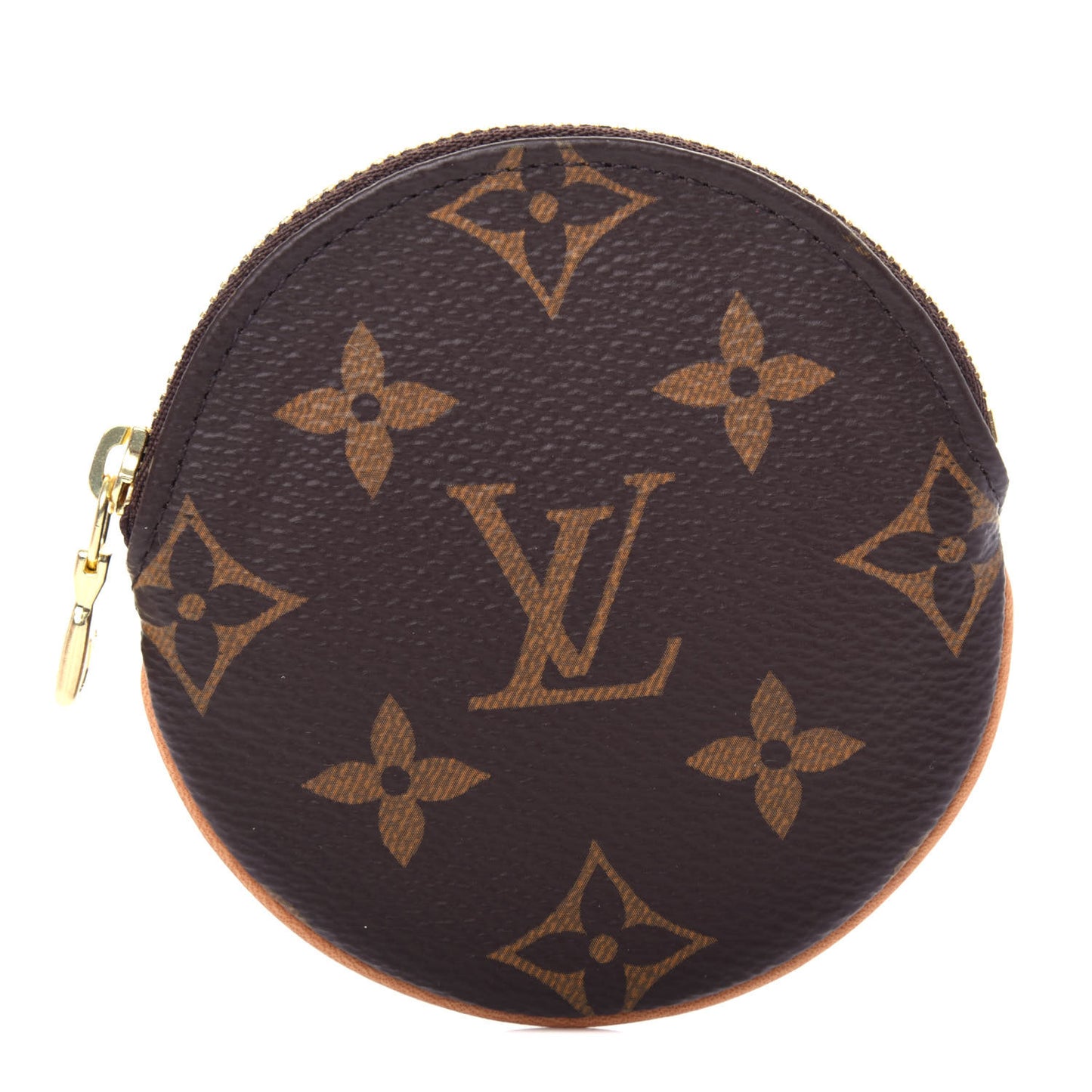 Monogram Round Coin Purse