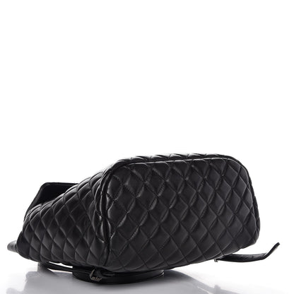 Chanel Lambskin Quilted Large Urban Spirit Backpack Black 4 of 7