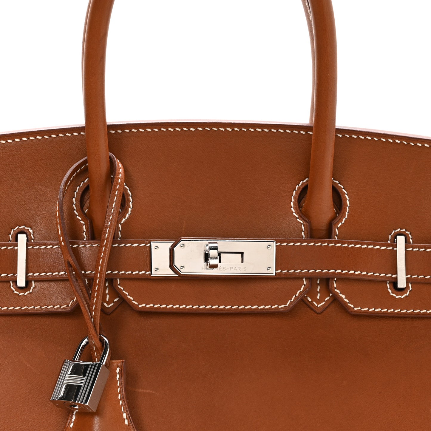 Natural Barenia Birkin 30 Fauve