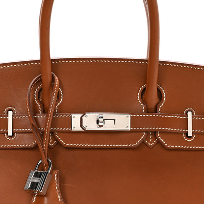 Hermes Natural Barenia Birkin 30 Fauve 7 of 9
