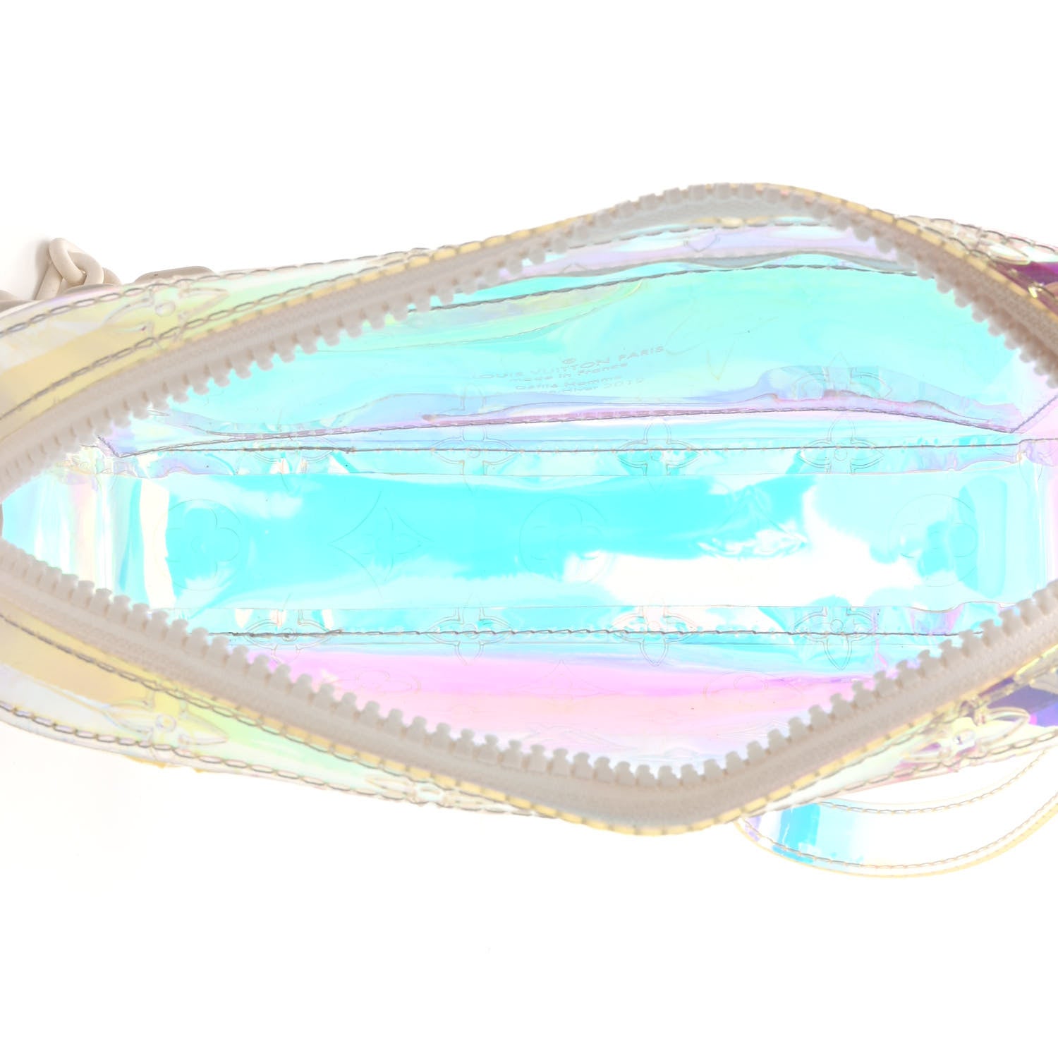 Louis Vuitton PVC Monogram Pochette Volga Iridescent Prism 5 of 9