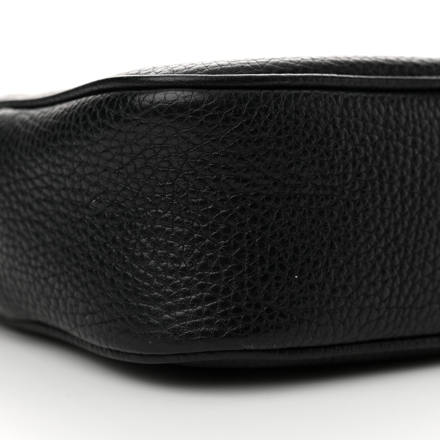 Gucci Pebbled Calfskin Mini Soho Disco Bag Black 9 of 11