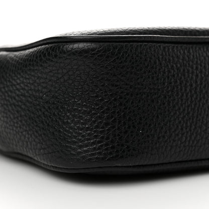 Gucci Pebbled Calfskin Mini Soho Disco Bag Black 9 of 11