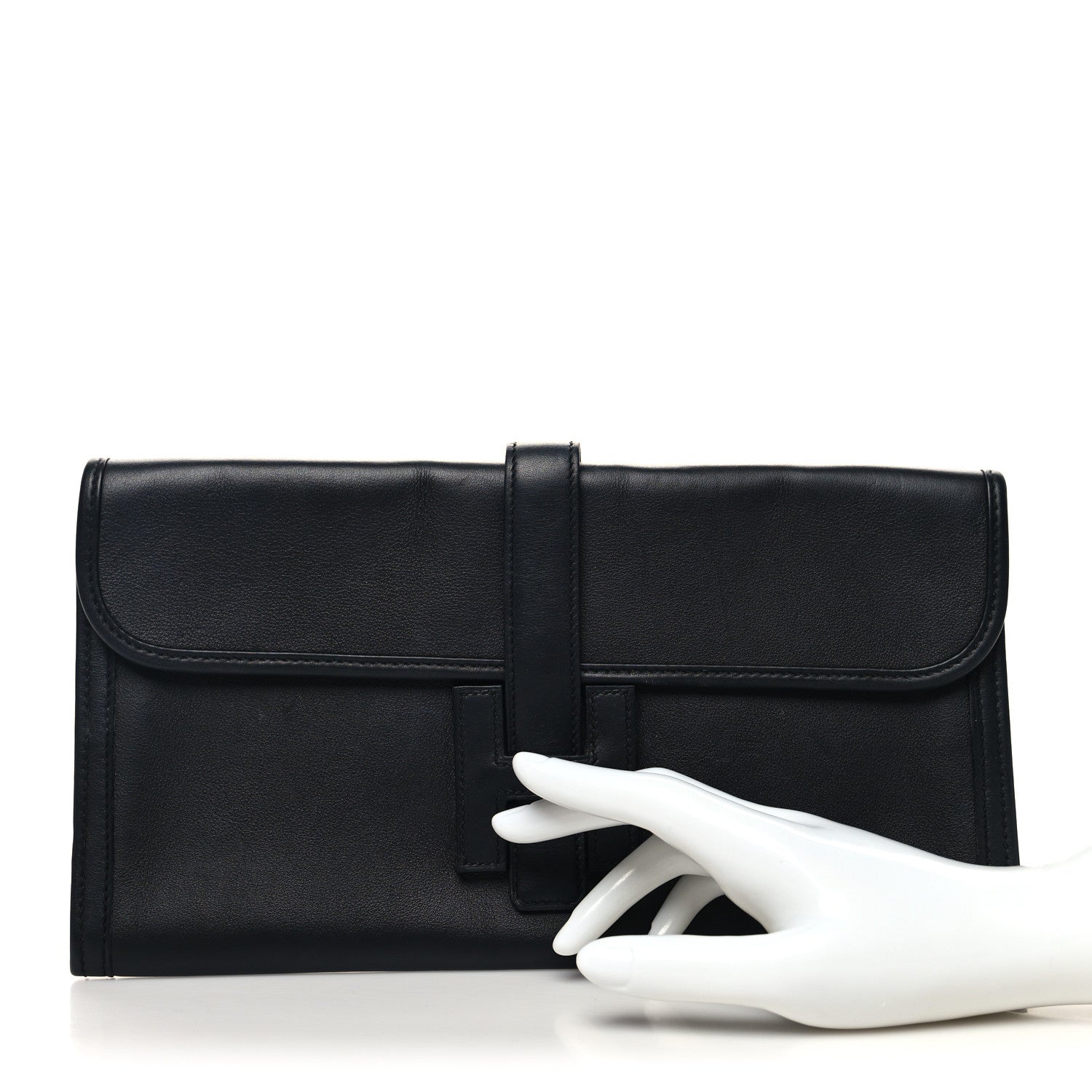 Hermes Swift Jige Elan 29 Clutch Black 2 of 16