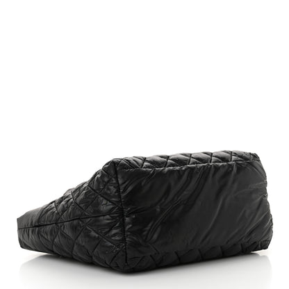 Chanel Nylon Quilted Small Coco Cocoon Tote Black 4 of 10