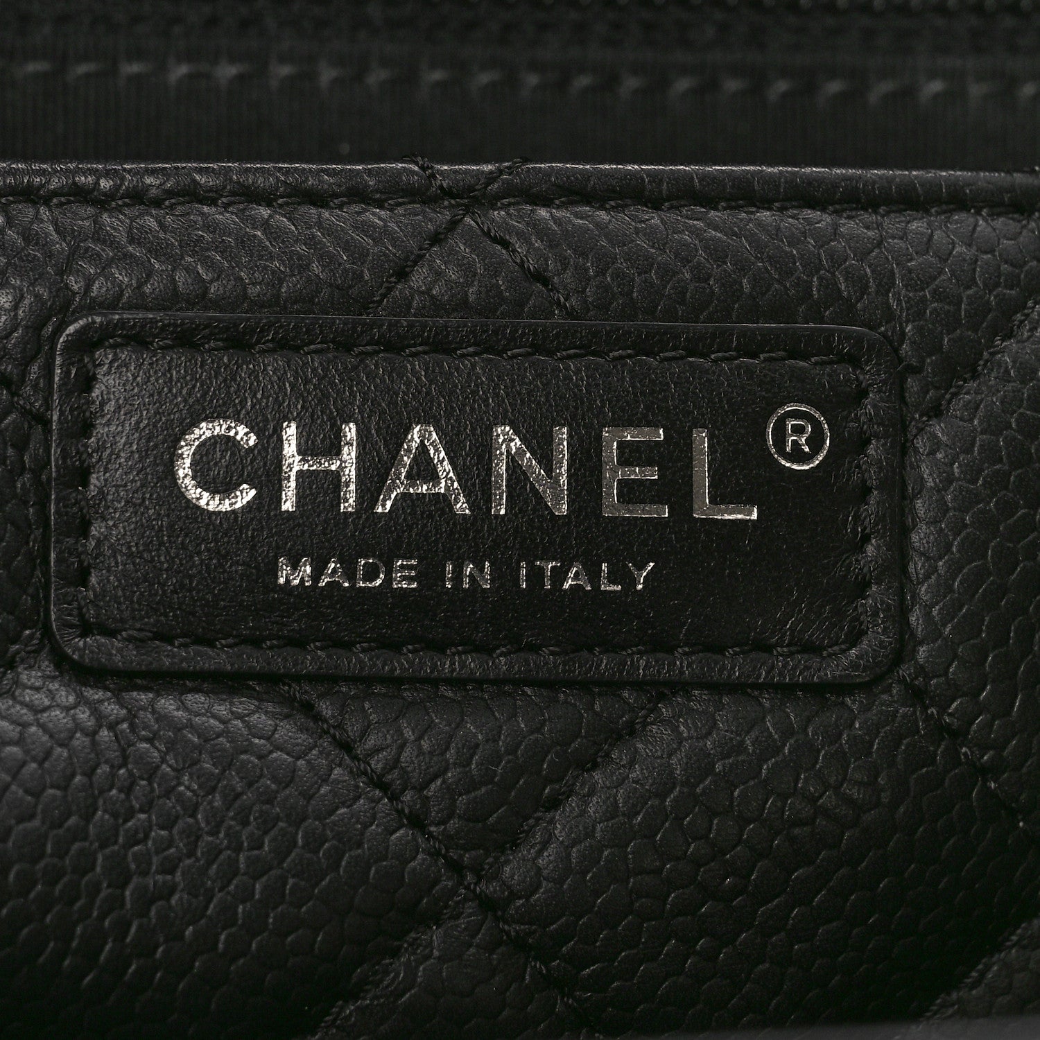 Chanel Caviar Quilted Large CC Box Shopping Tote Black 6 of 8
