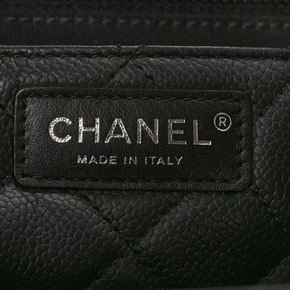 Chanel Caviar Quilted Large CC Box Shopping Tote Black 6 of 8