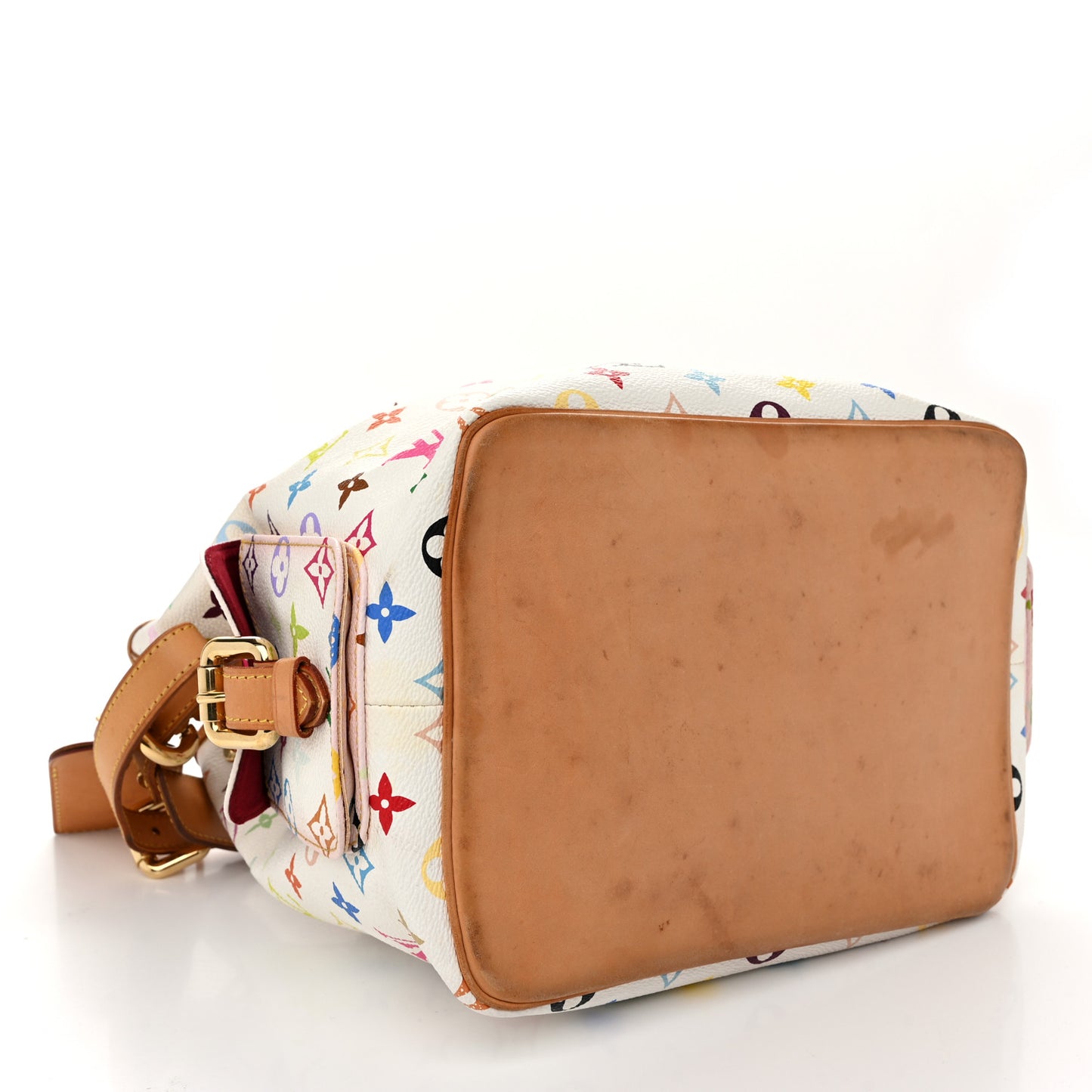 Monogram Multicolor Petit Noe White