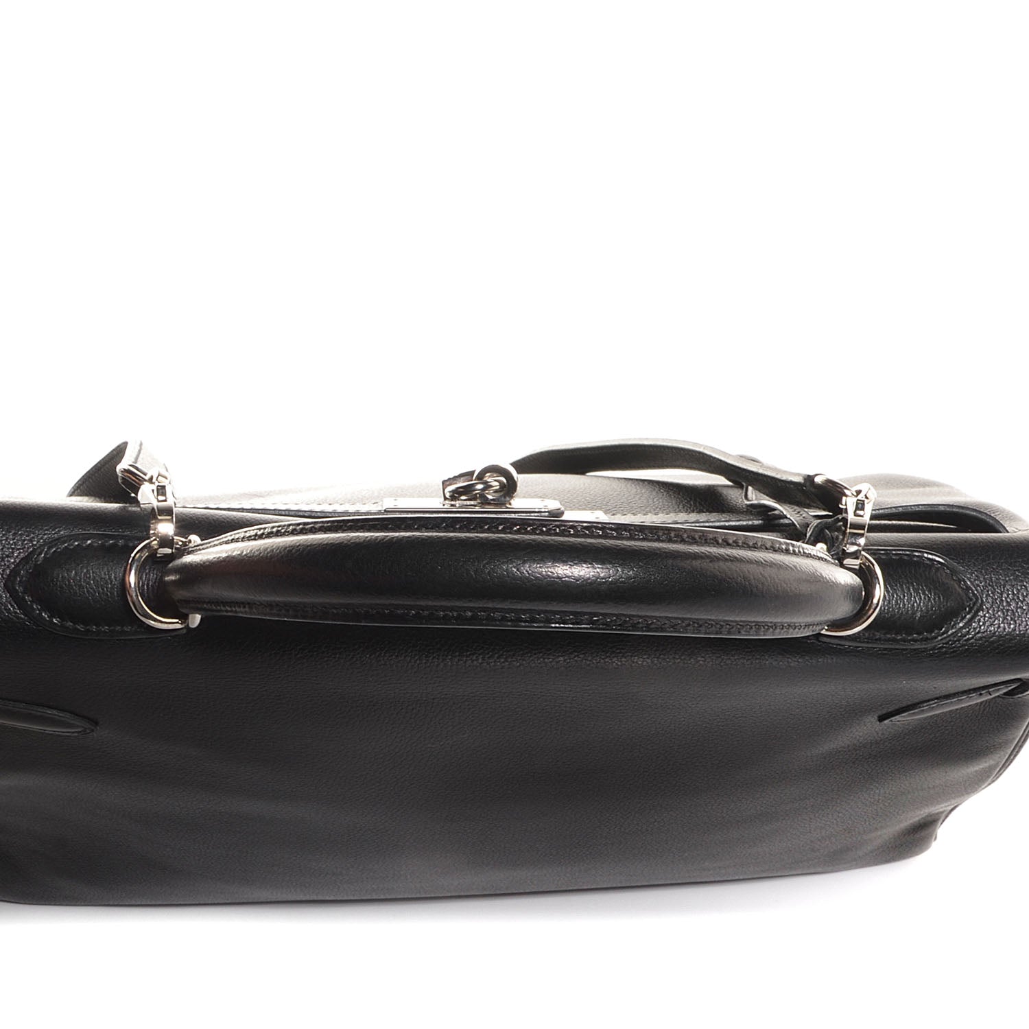 Hermes Evergrain Kelly Retourne 35 Black 26 of 28