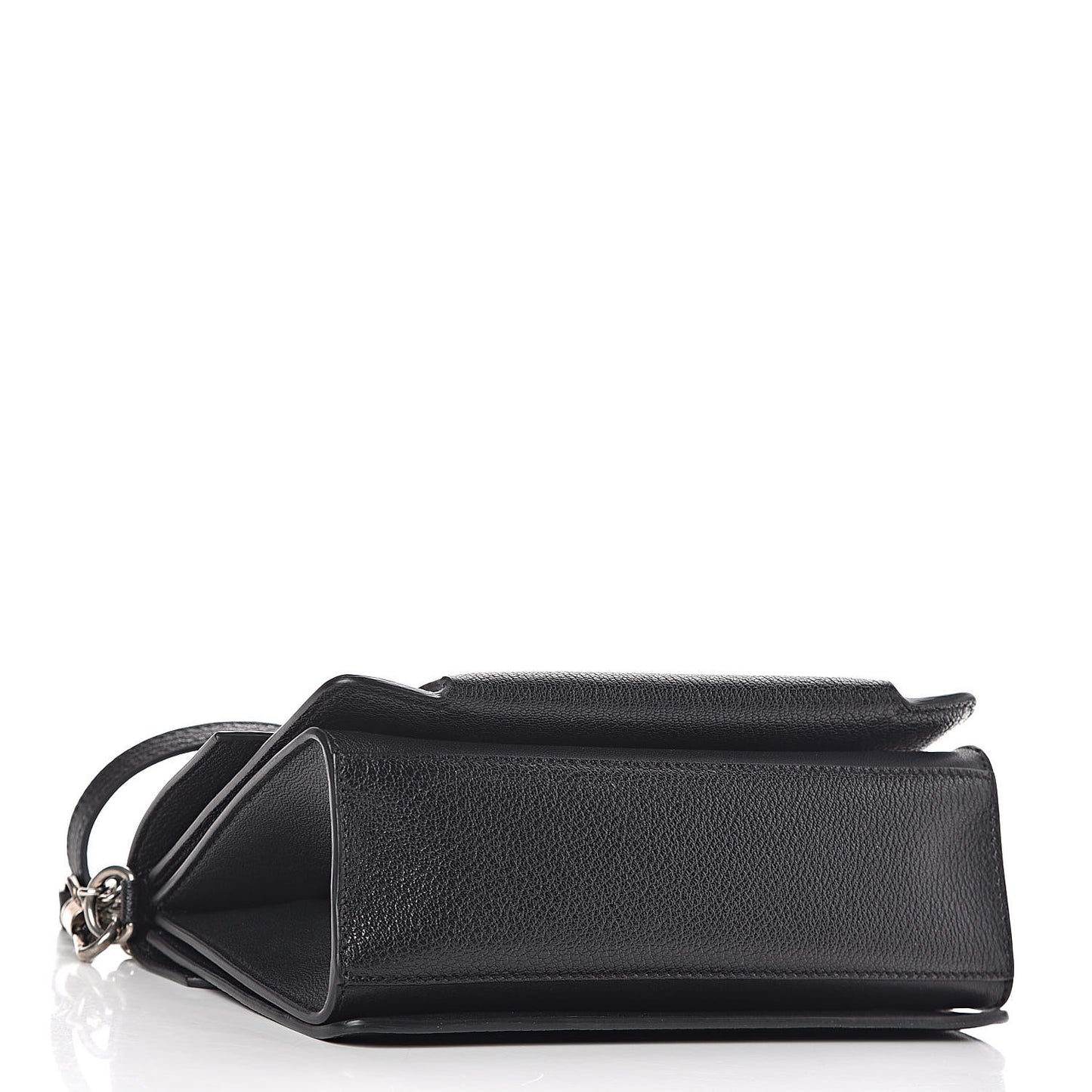 Goatskin Small GV3 Shoulder Bag Black