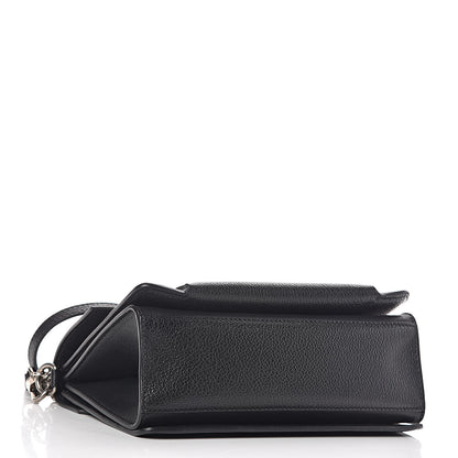 Givenchy Goatskin Small GV3 Shoulder Bag Black 4 of 8