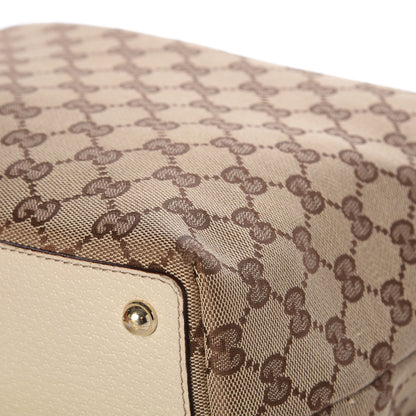 Gucci Monogram Large Eclipse Tote Beige White 11 of 13