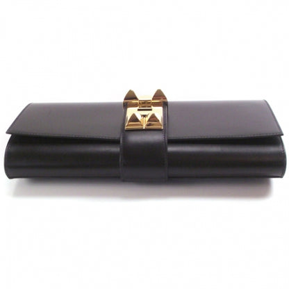 Hermes Box Medor 23 Clutch Black 4 of 6