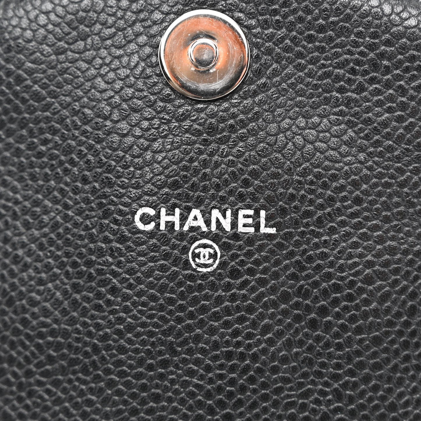 Caviar Half Moon Wallet On Chain WOC Black