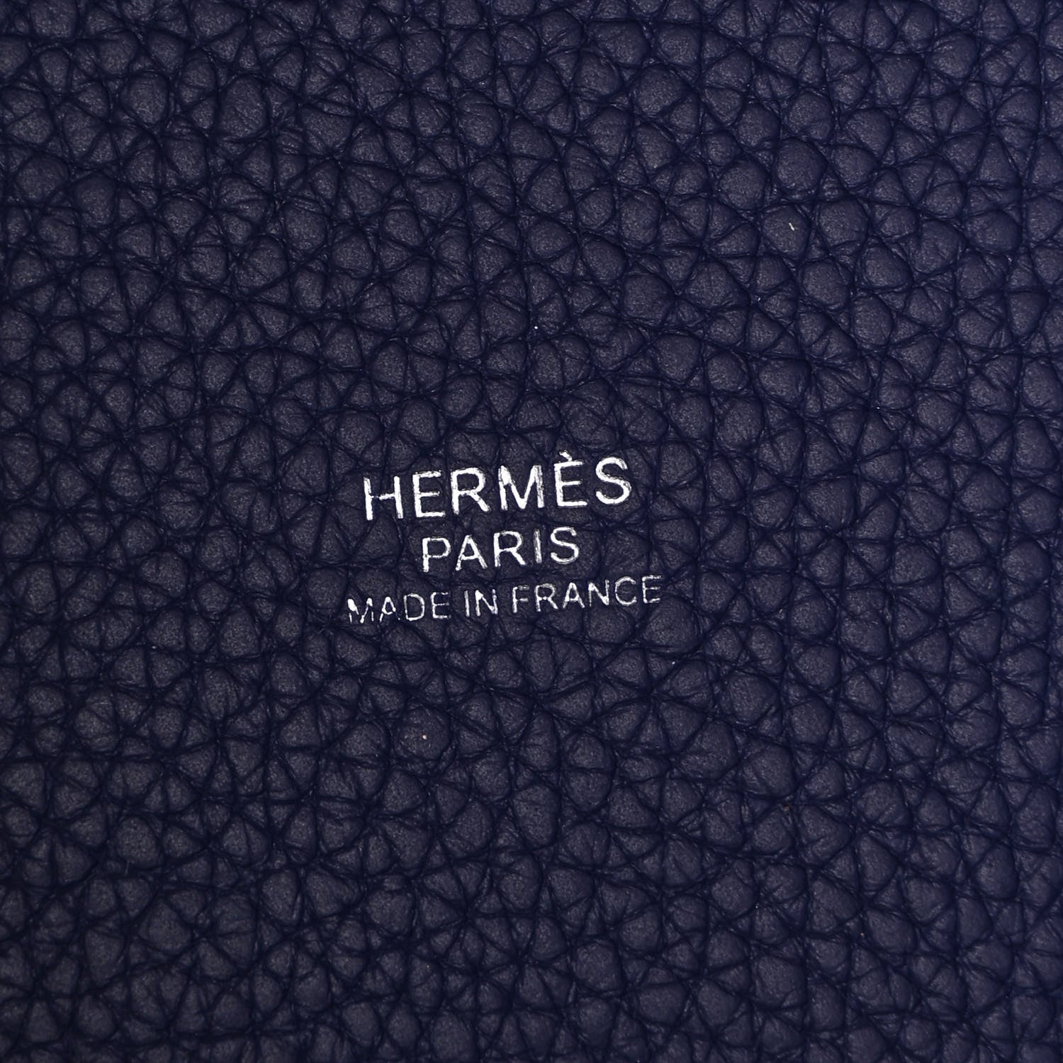 Hermes Taurillon Clemence Casaque Picotin Lock 18 PM Bleu Electrique Bleu Encre 6 of 12